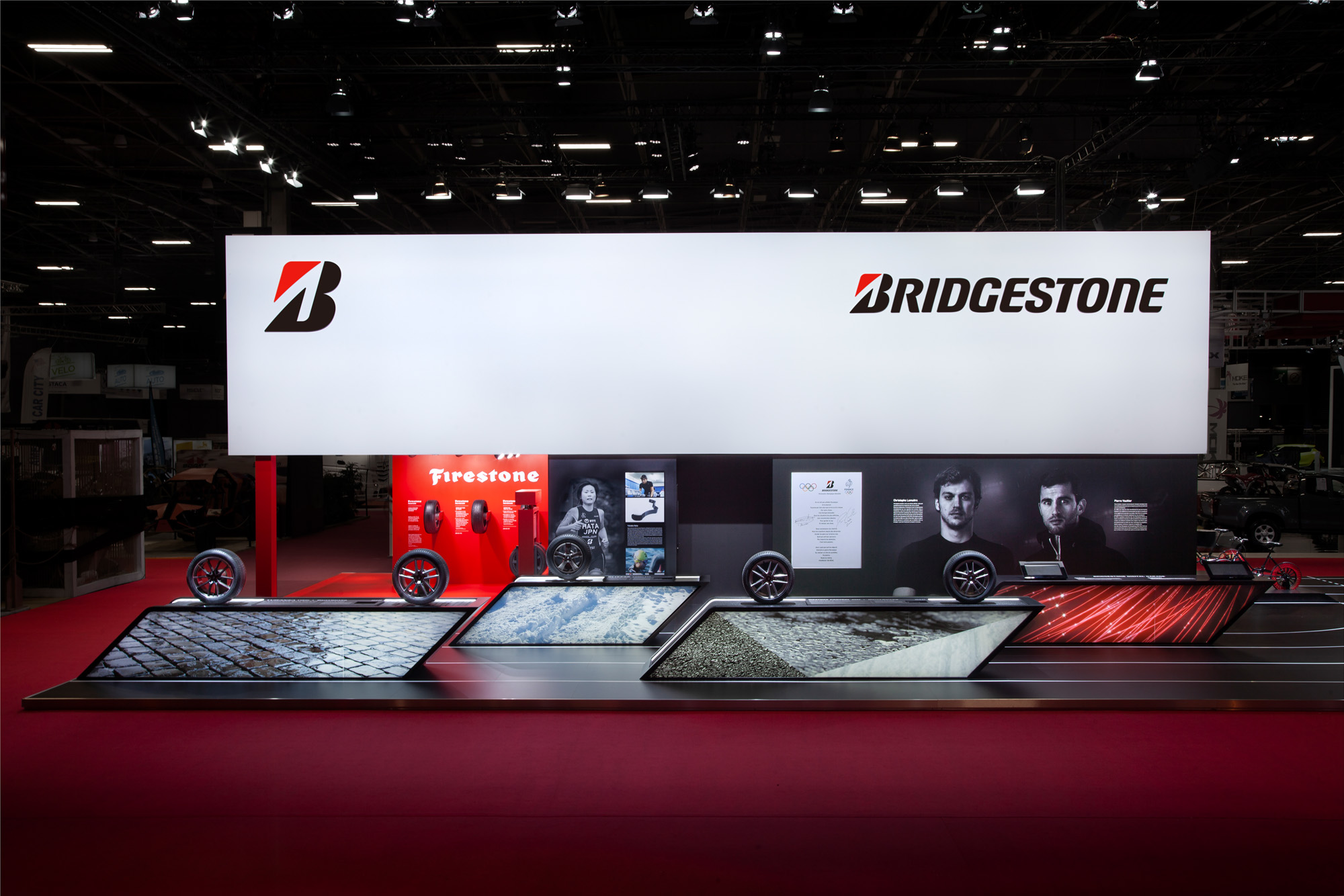 Bridgestone展臺設(shè)計